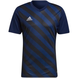 Koszulka Piłkarska Adidas Entrada 22 granatowo-czarna HF0131