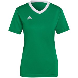 Koszulka damska adidas Entrada 22 zielona HI2124