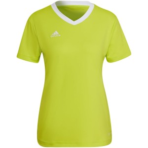 Koszulka damska adidas Entrada 22 limonkowa HC5080