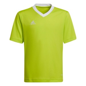 Koszulka dla dzieci adidas Entrada 22 limonkowa HC5079